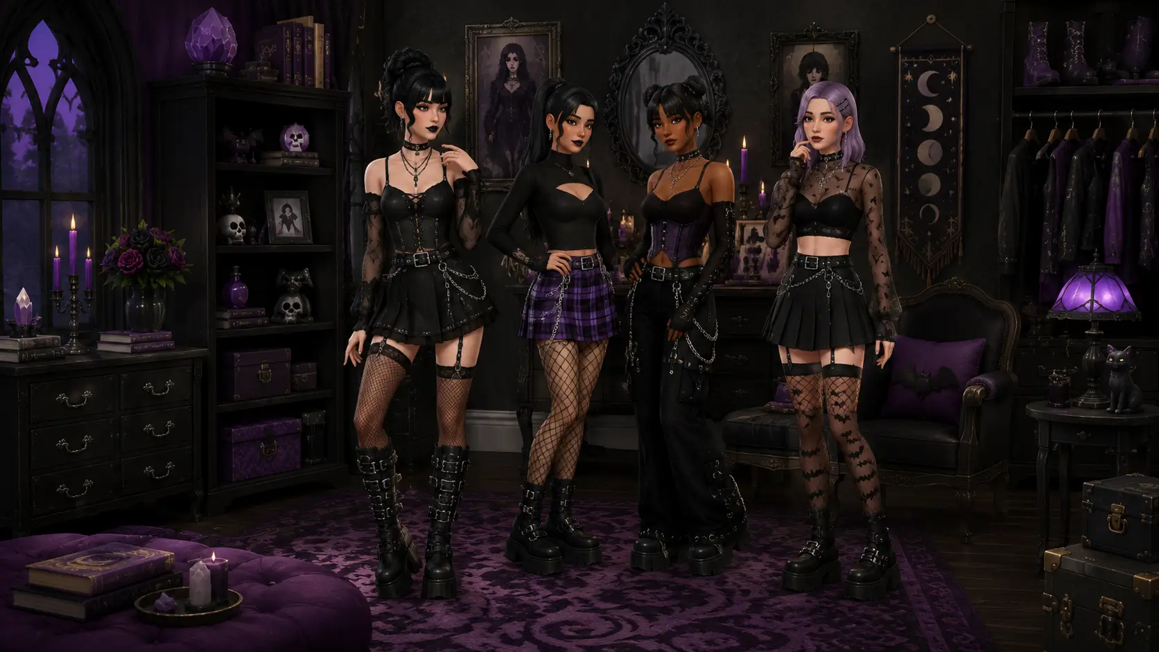 Sims 4 Oh My Goth CC Downloads