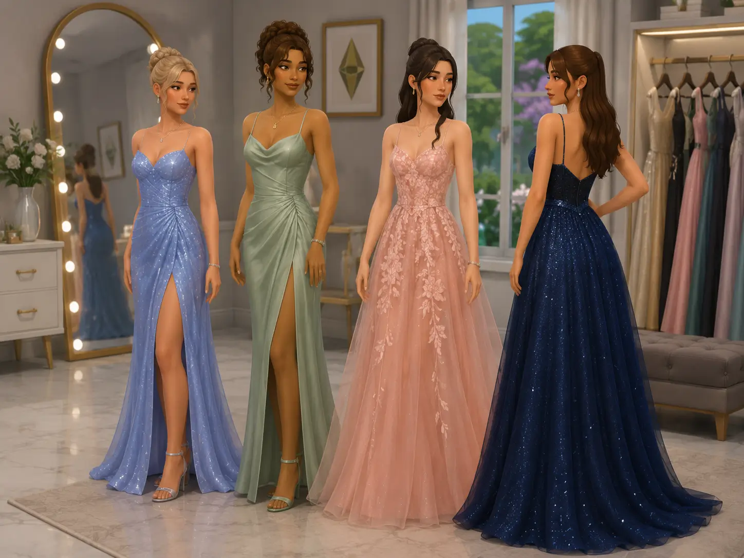 Sims 4 Prom Dress CC Downloads