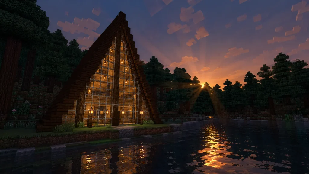 A-Frame Cabin Roof