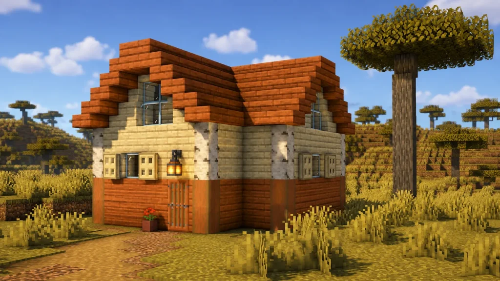 Acacia and Birch Contrast Cabin