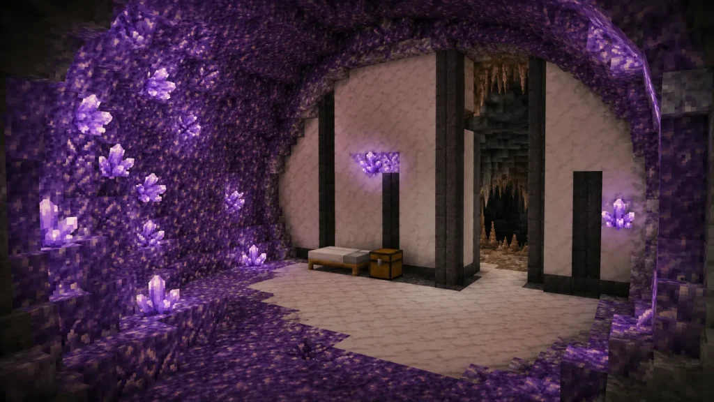 Amethyst Geode Home