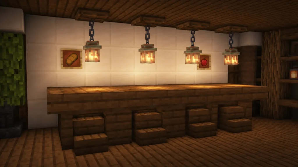 Breakfast Bar Pendant Row