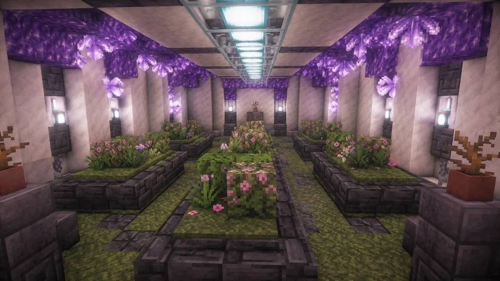 Budding Amethyst Greenhouse