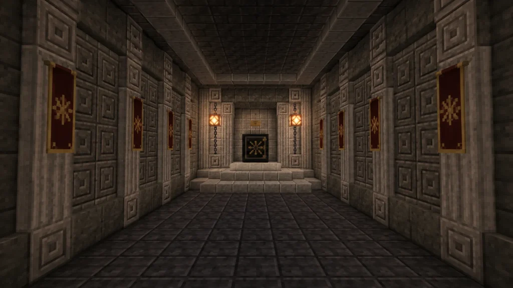Chiseled Tuff Vault Wing