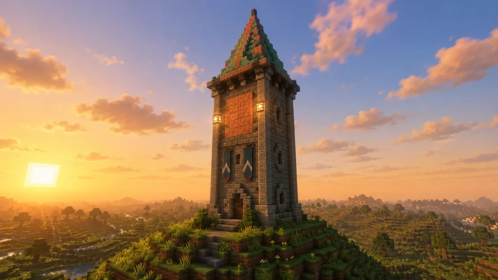 Clockmaker's Copper Tower