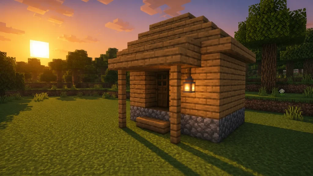 Compact Survival Starter Oak Hut