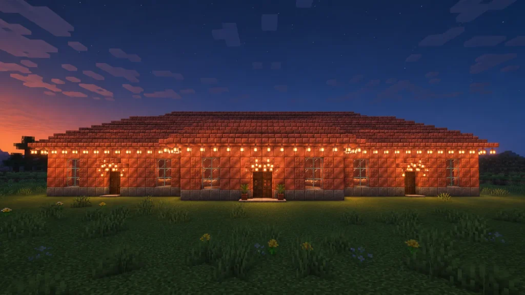 Copper Bulb Lantern Manor