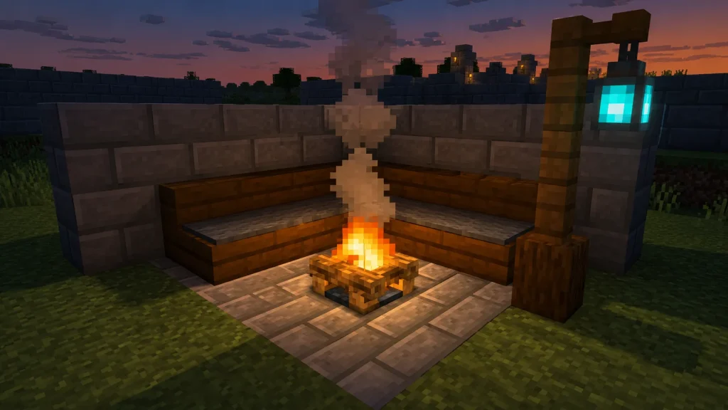 Corner Campfire Nook