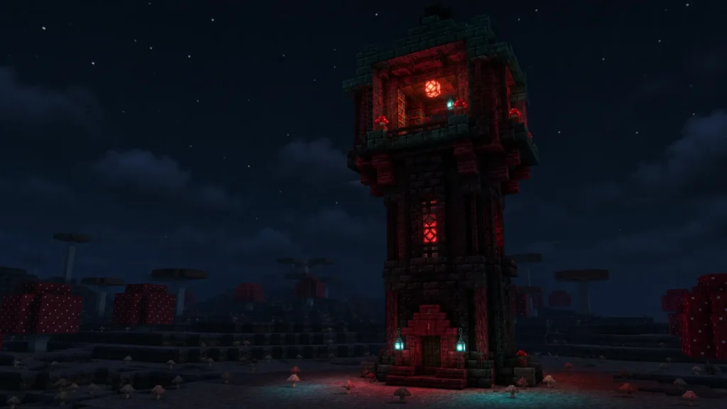 Crimson Fungus Wizard's Study
