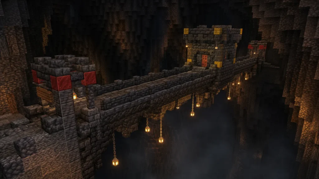 Deepslate Rampart Bridge Base
