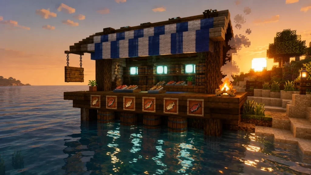 Dockside Fish Fry Stall