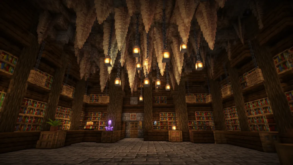 Dripstone Chandelier Hall