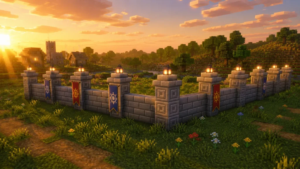 Fancy Ornamental Wall