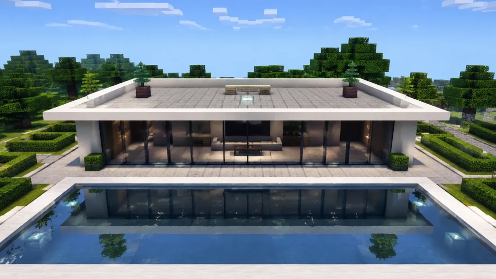 Flat Concrete Terrace Roof