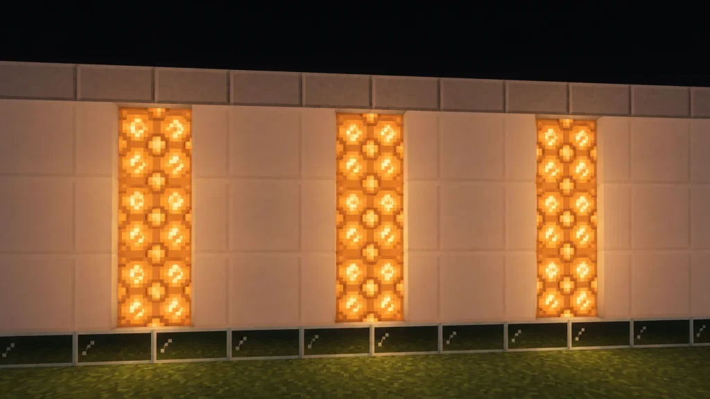 Futuristic Glow Wall