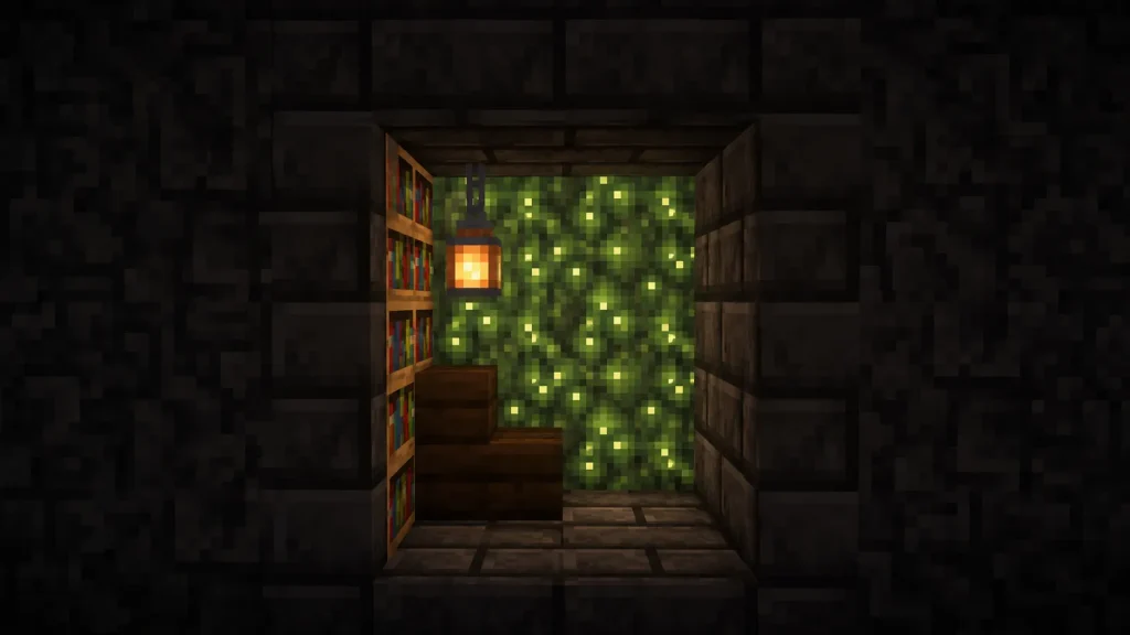 Glow Lichen Reading Alcove