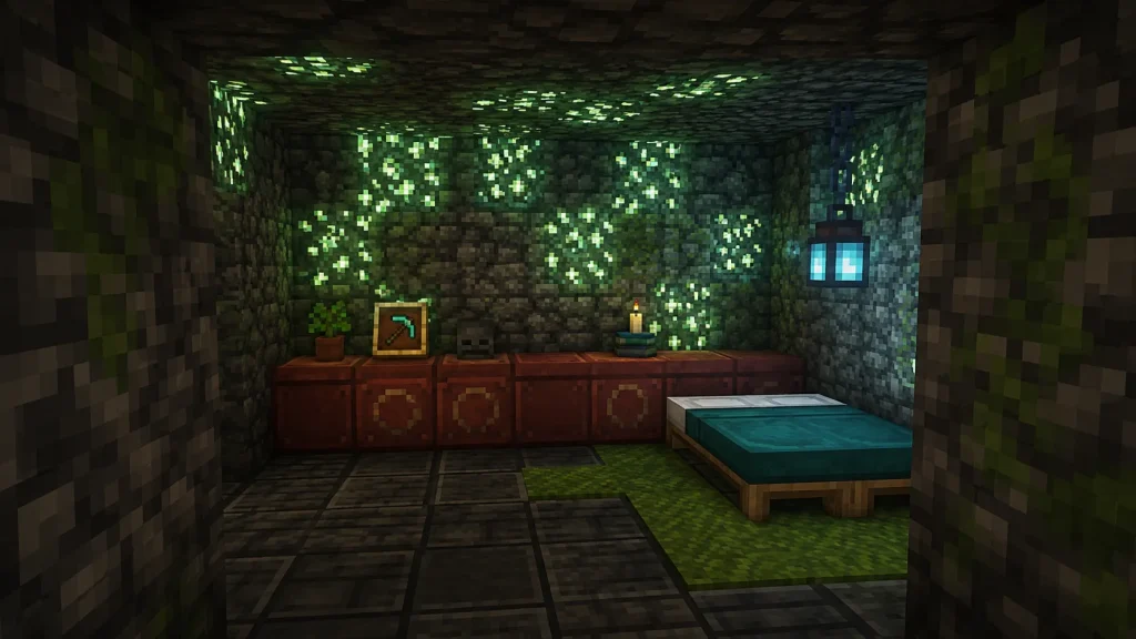 Glow Lichen Starter Burrow