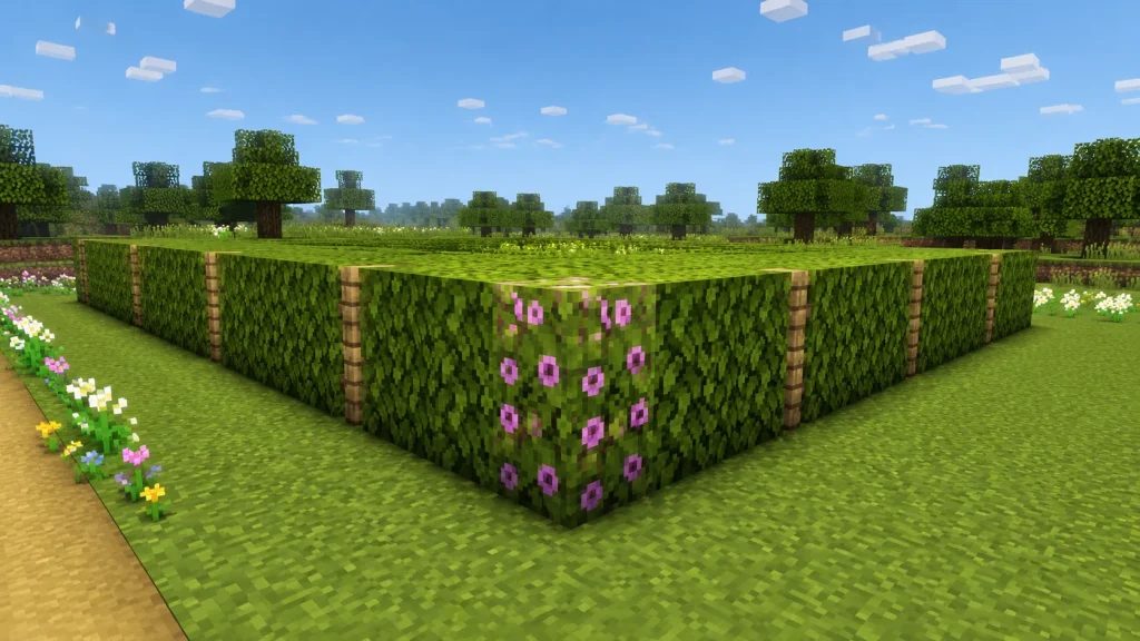 Hedge Garden Wall