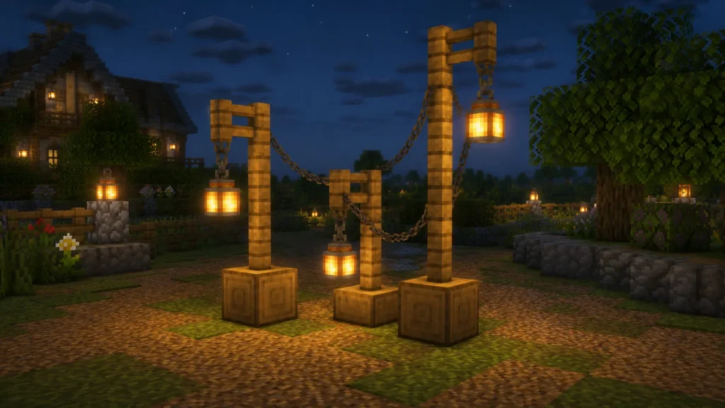 Lantern Post Cluster