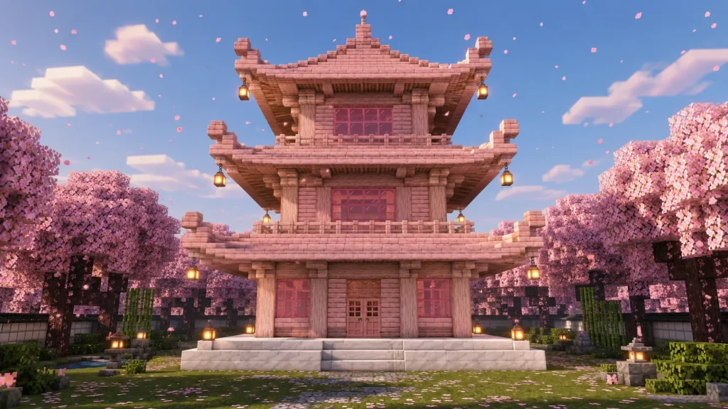 Layered Cherry Pagoda
