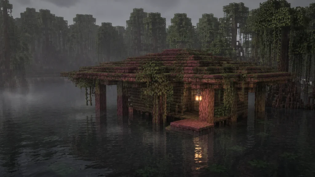 Mangrove Swamp Overhang Roof
