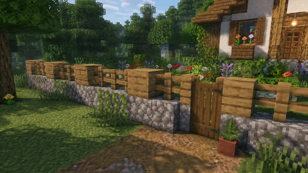 Oak Cottage Wall