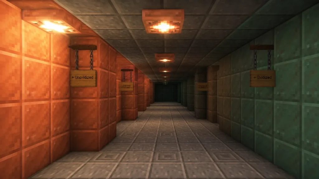 Oxidation-Gradient Hallway