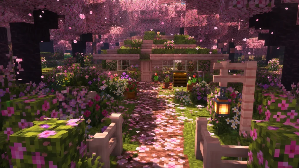 Petal-Path Garden Cottage