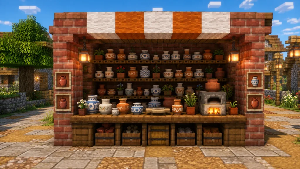 Potter's Ceramics Booth