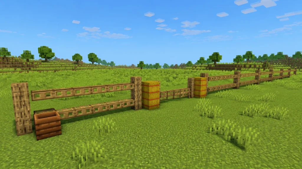 Ranch Rail Wall
