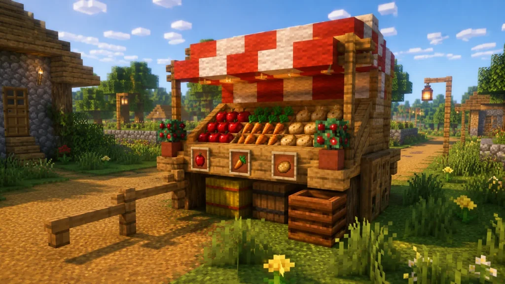 Rolling Produce Cart