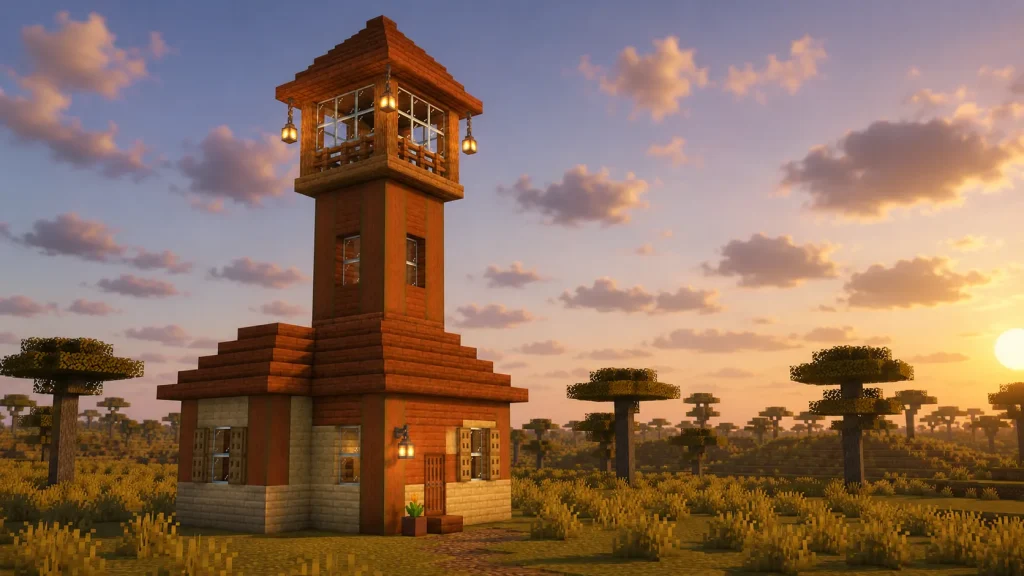 Savanna Watchtower Home