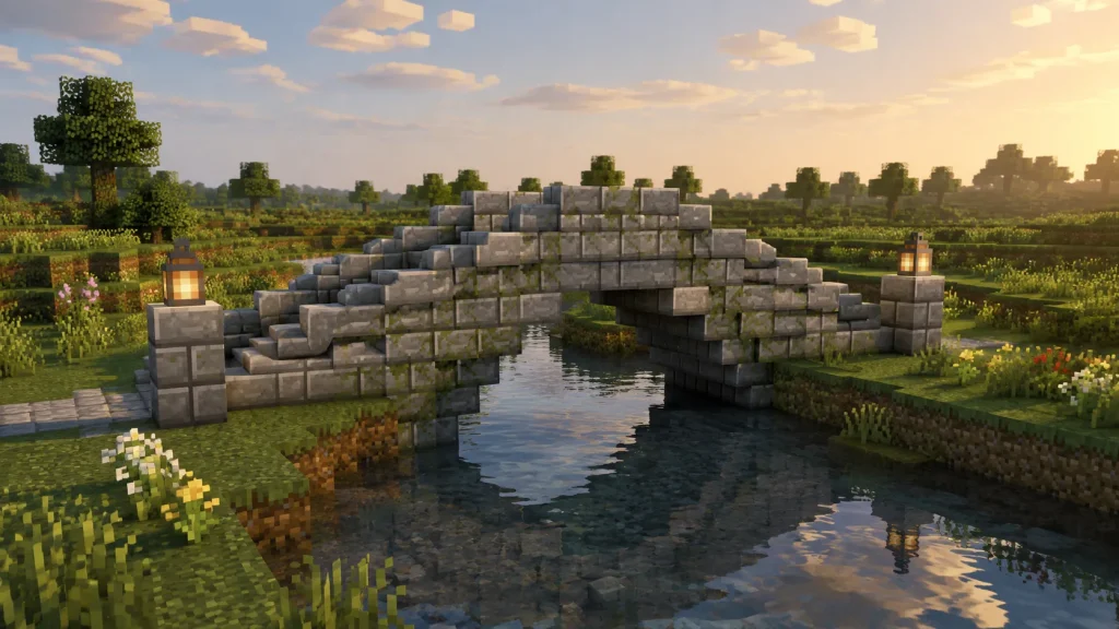 Small Arched Stone Bridge