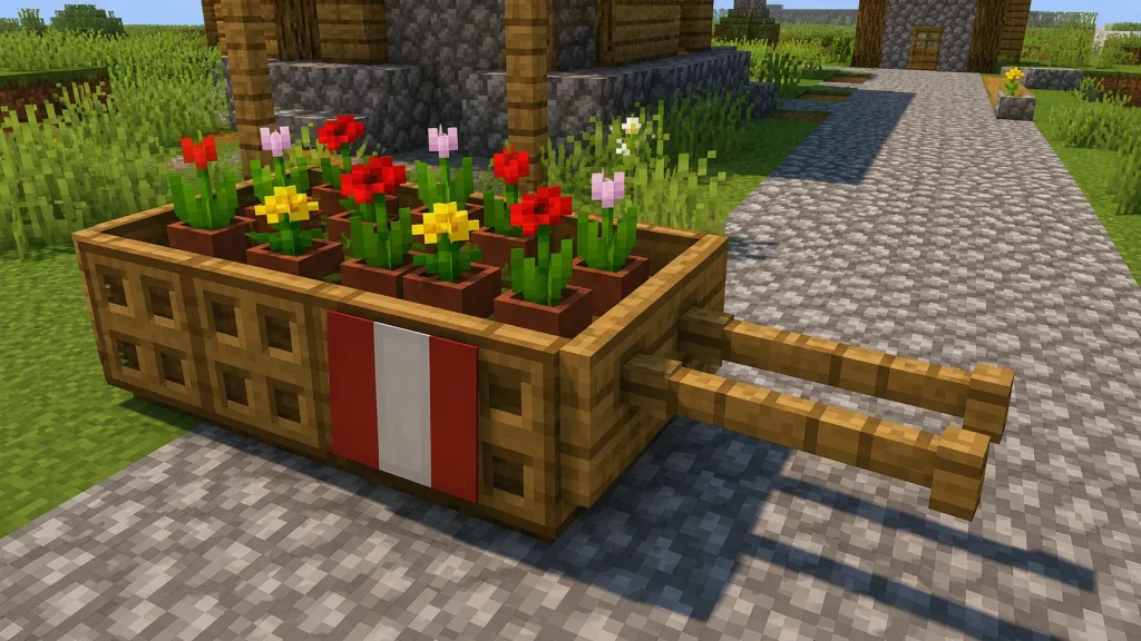 Small Flower Cart