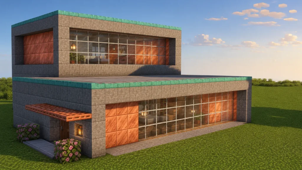 Split-Level Copper Modern