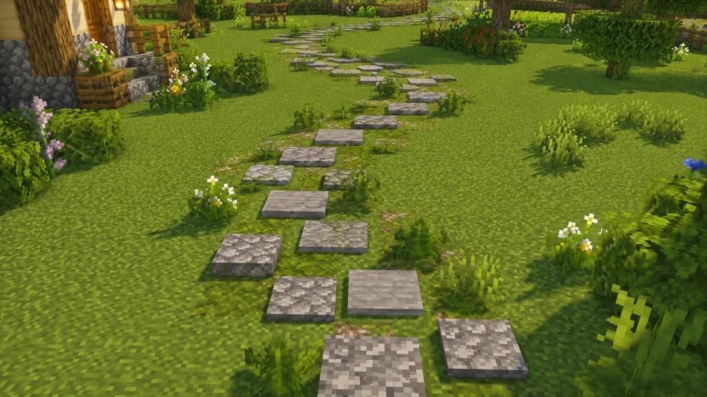 Stepping-Stone Garden Path