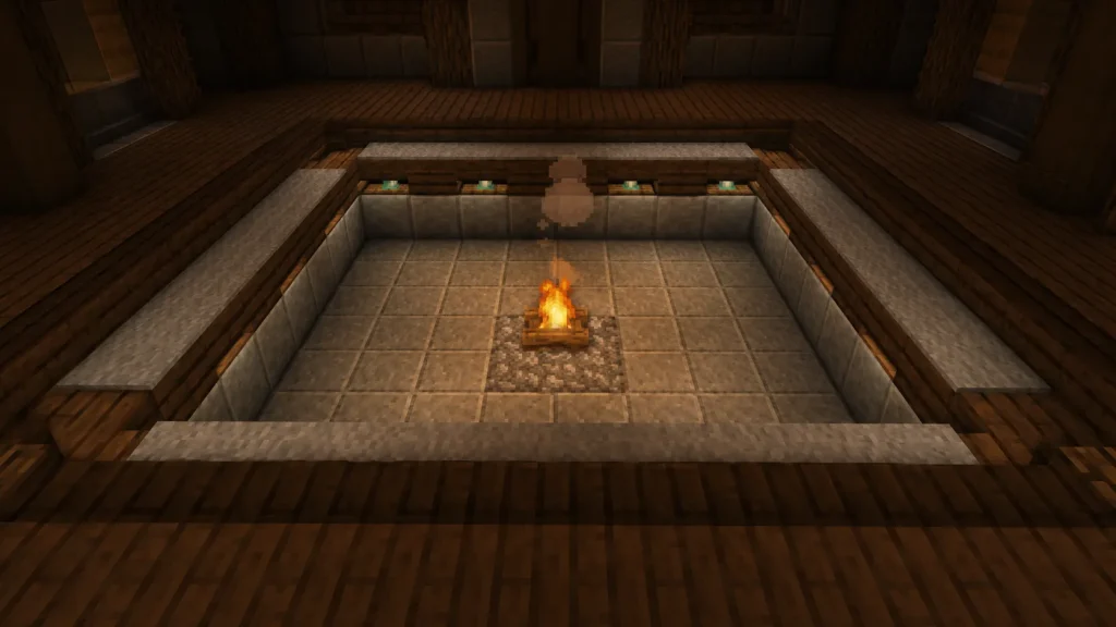Sunken Fireside Reading Pit