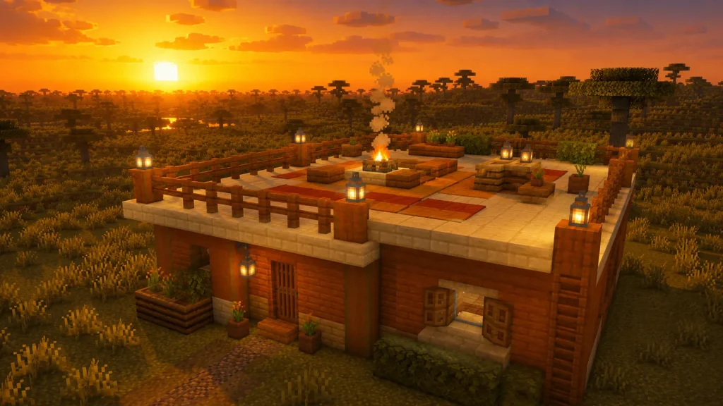 Sunset Rooftop Lounge Home