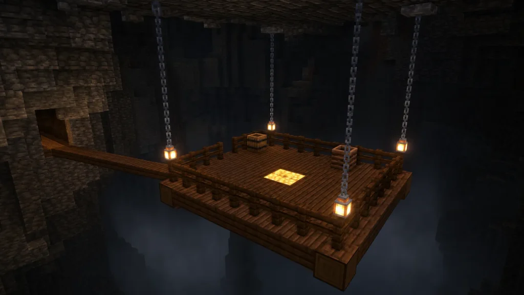 Suspended Mineshaft Loft