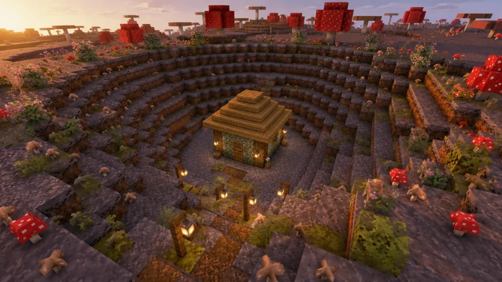 Toadstool Village Cluster