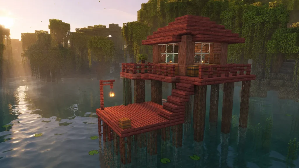Twin-Deck Stilt House