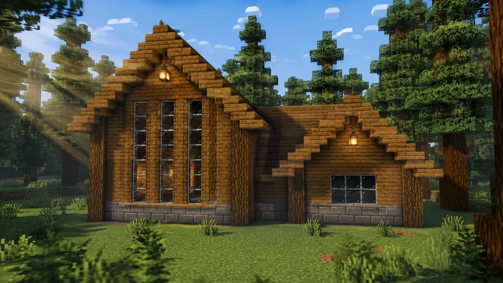 Twin-Peak Spruce Lodge