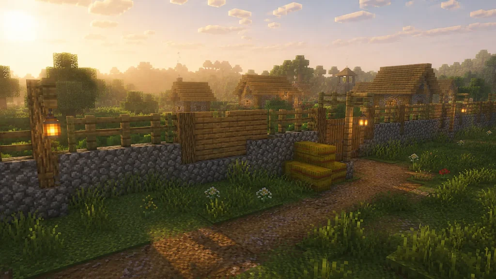 Village Perimeter Wall