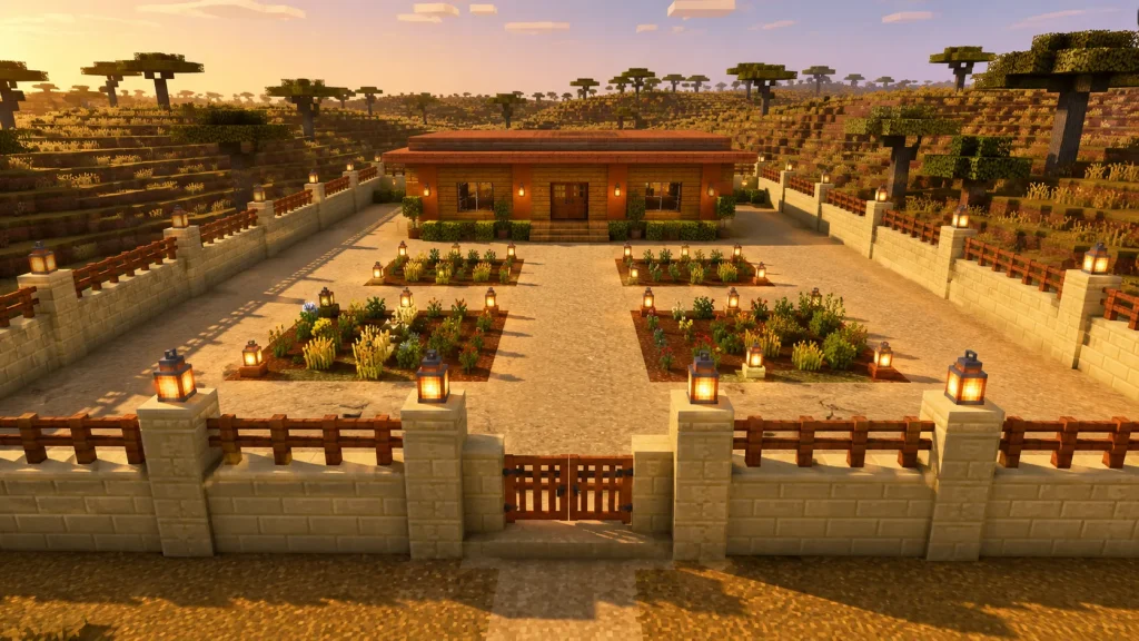 Walled Compound Villa