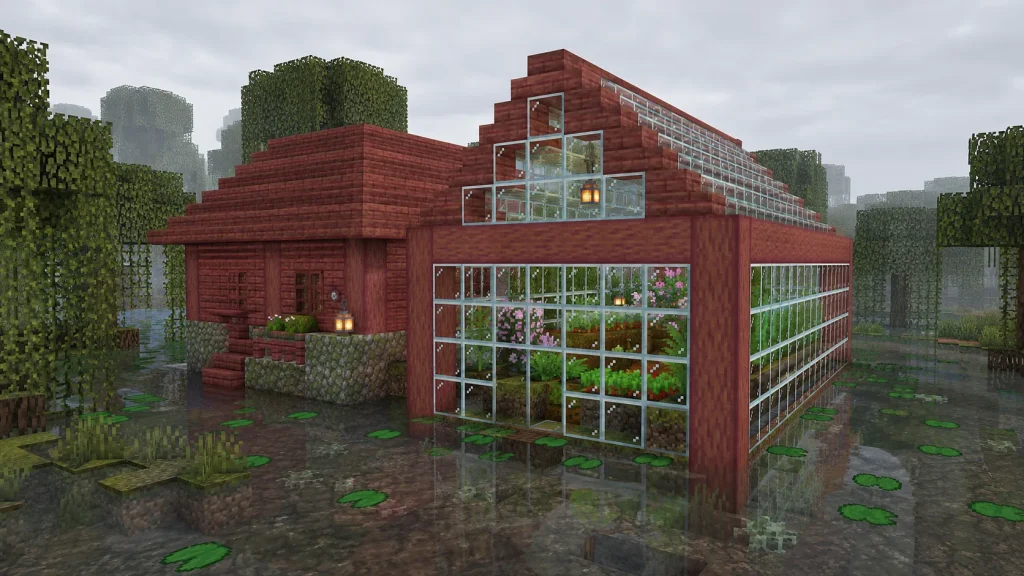 Waterlogged Greenhouse Home