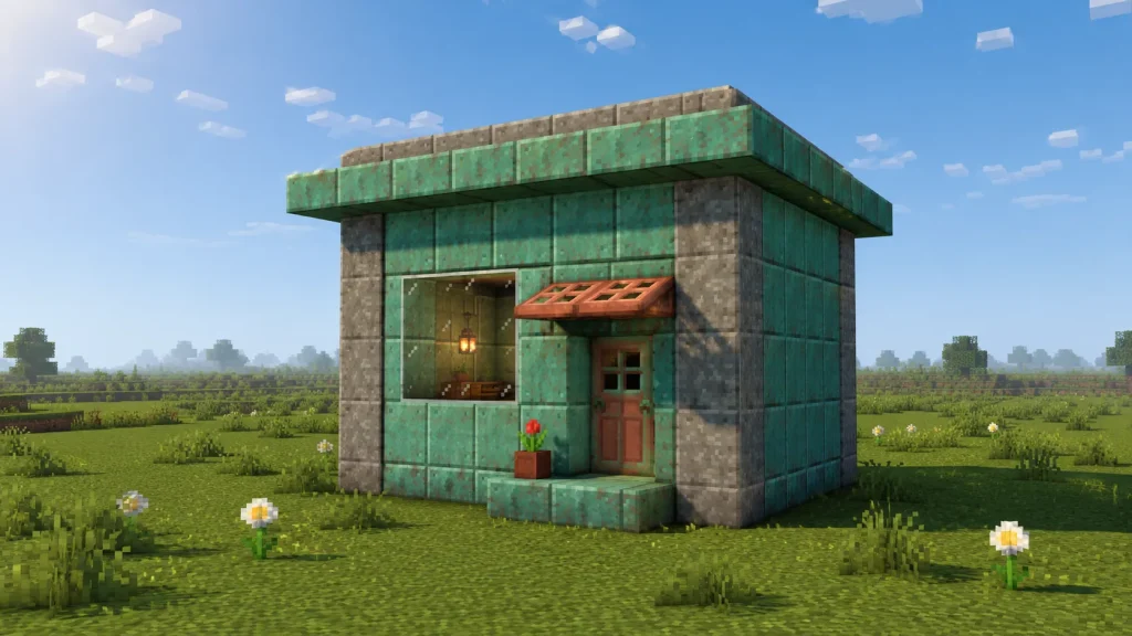 Weathered Copper Cube Starter