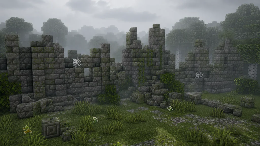 Weathered Ruin Wall